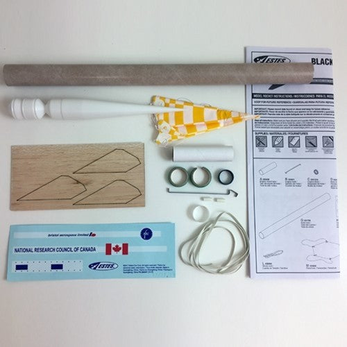 1293 Estes Black Brant III - Skill Level 2 - OOP