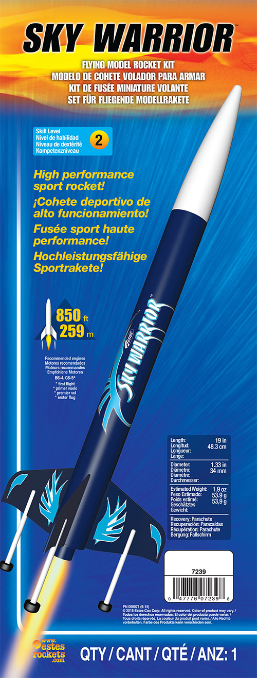 7239 Estes Sky Warrior - Skill Level 2 - OOP