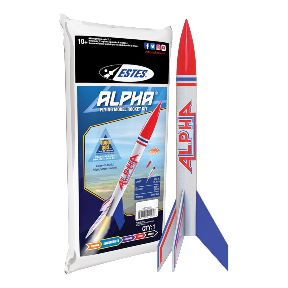 1225 Estes Alpha (Beta Series) - Skill Level 1