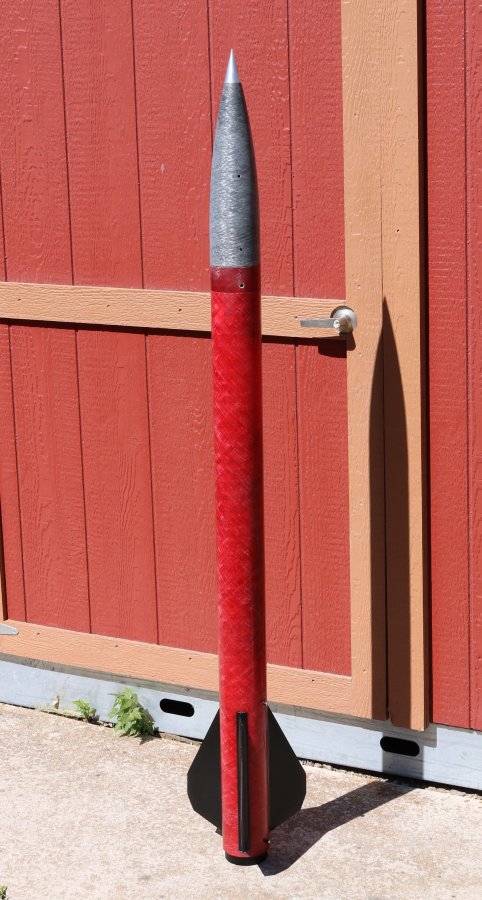 Wildman Rocketry 4" Dia Fiberglass Punisher 4