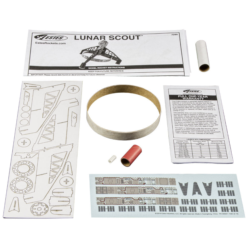 7290 Estes Space Corps™ Lunar Scout™ - Intermediate