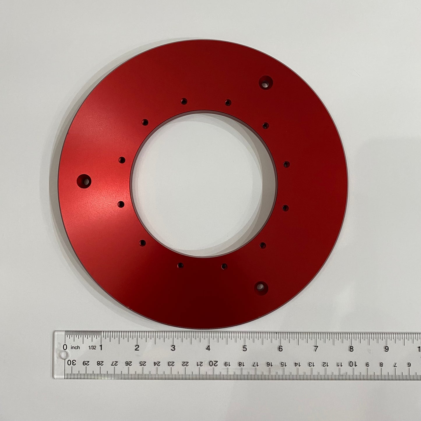 SC Precision Aluminum Thrust Plate - 8" Dia x 98mm