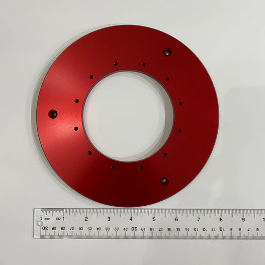 SC Precision Aluminum Thrust Plate - 8" Dia x 98mm