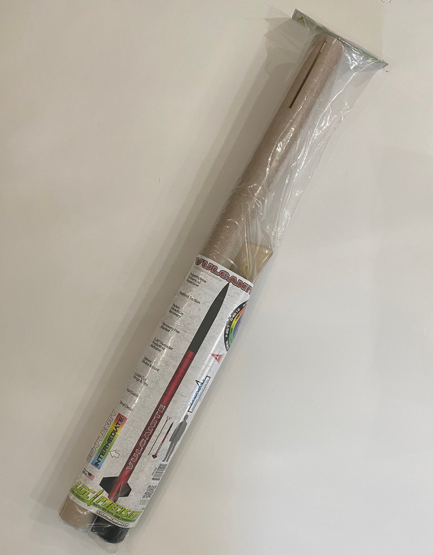 LOC Precision 2.2" Dia Vulcanite