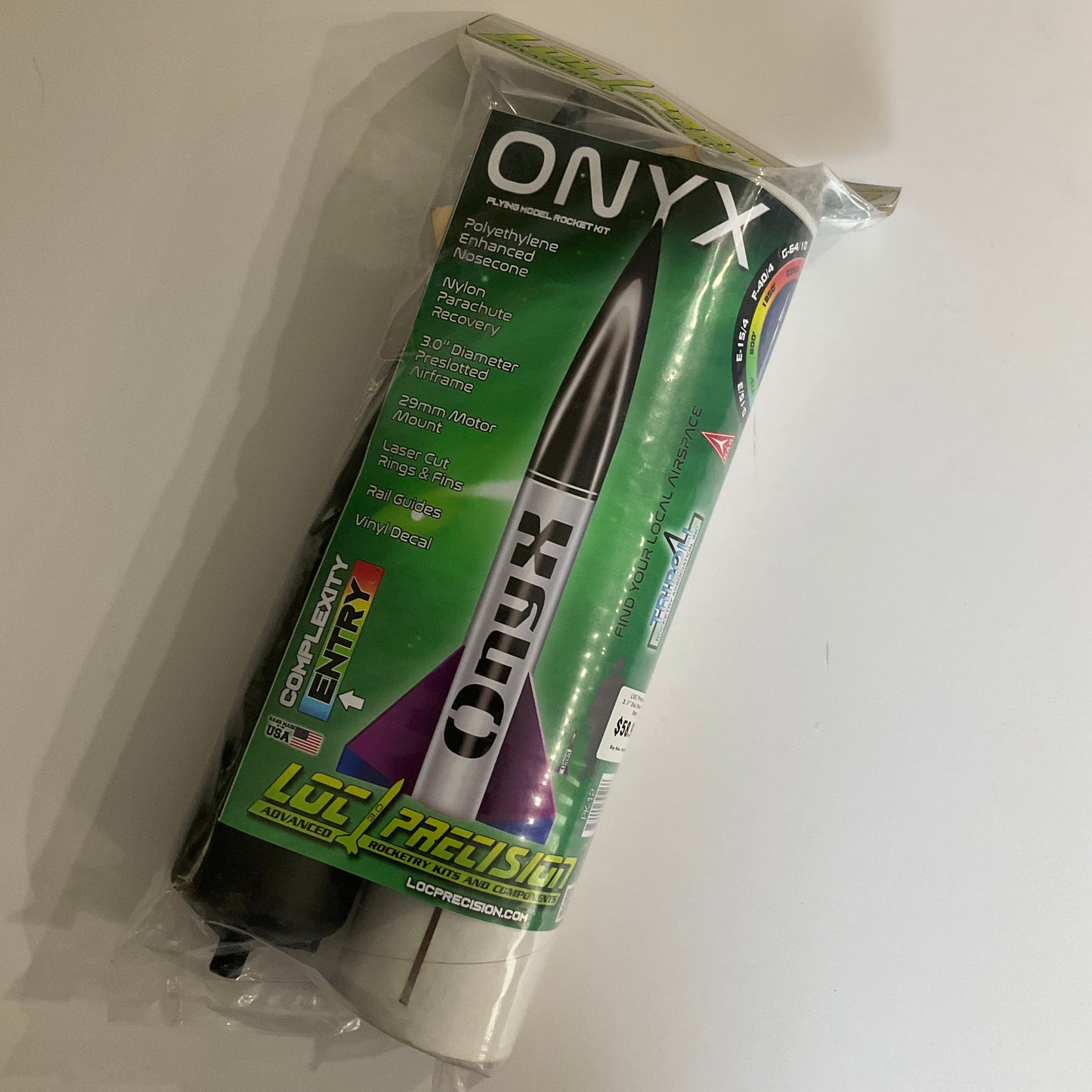 LOC Precision 3.1" Dia Onyx