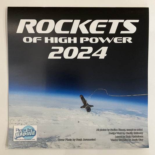 Rockets of High Power 2024 Calendar