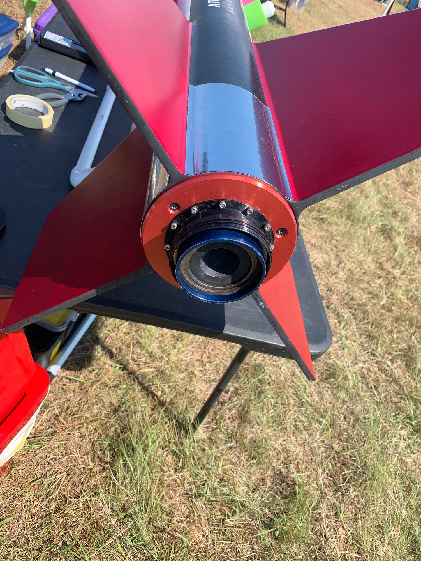 SC Precision Aluminum Thrust Plate - 5.5" Dia x 75mm
