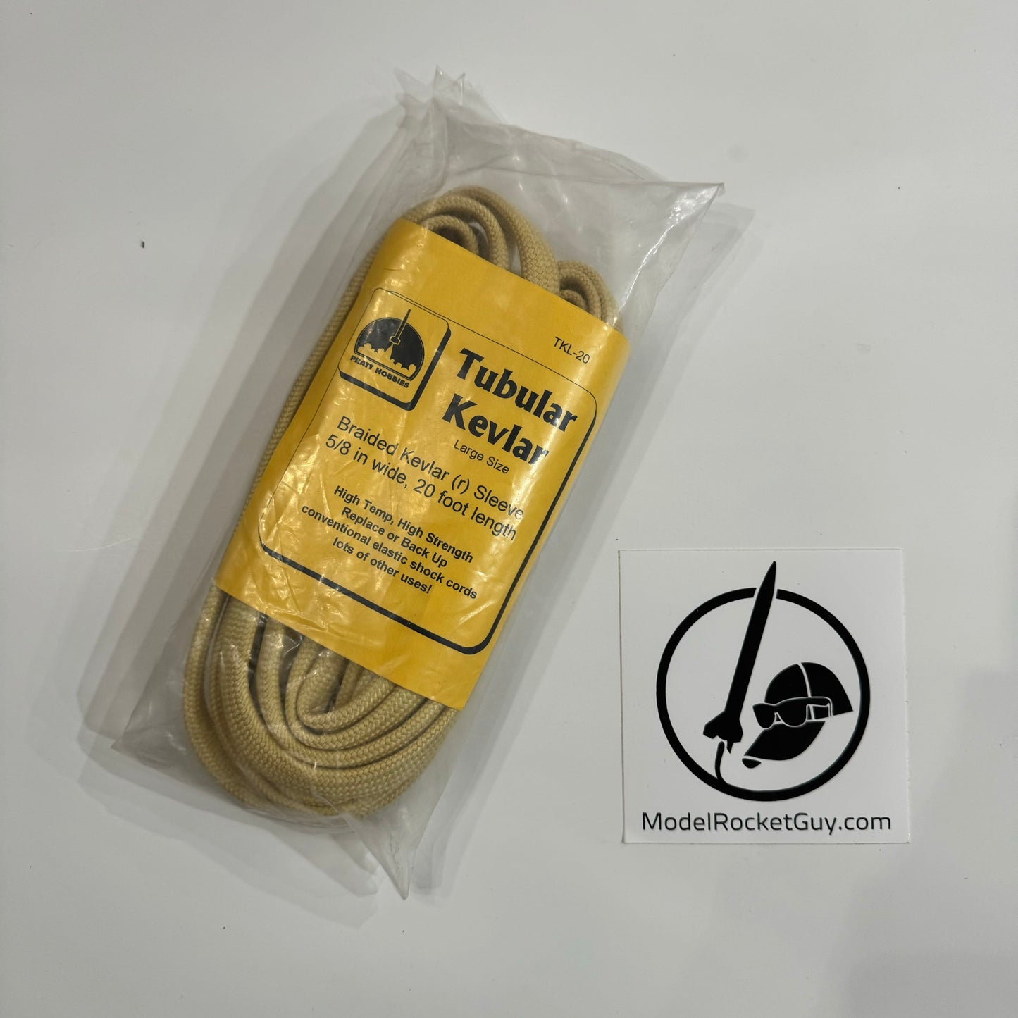 Pratt Hobbies - 20'x5/8" Tubular Kevlar
