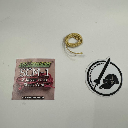 SCM-1 LOC Precision 2' Kevlar Loop Shock Cord Mount
