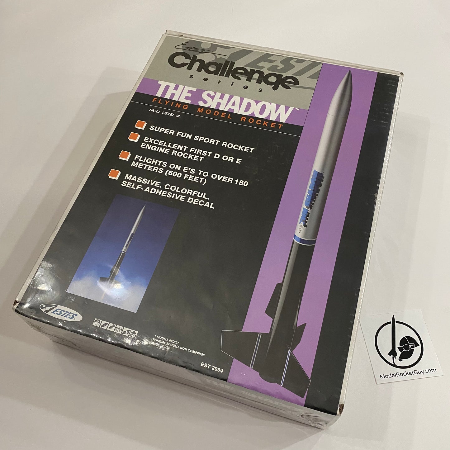 2094 Estes The Shadow - Skill Level 3 - NEW OOP