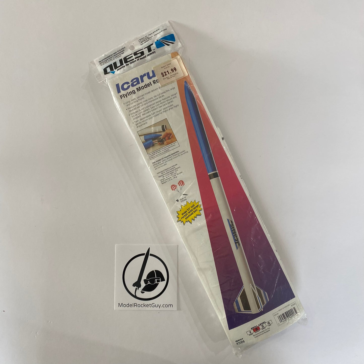 2006 Quest Icarus - Skill Level 2 - Old Decal OOP