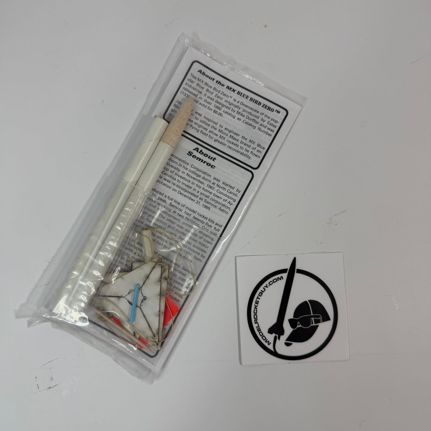 KMX-06 Semroc MX Blue Bird Zero - Skill Level 2