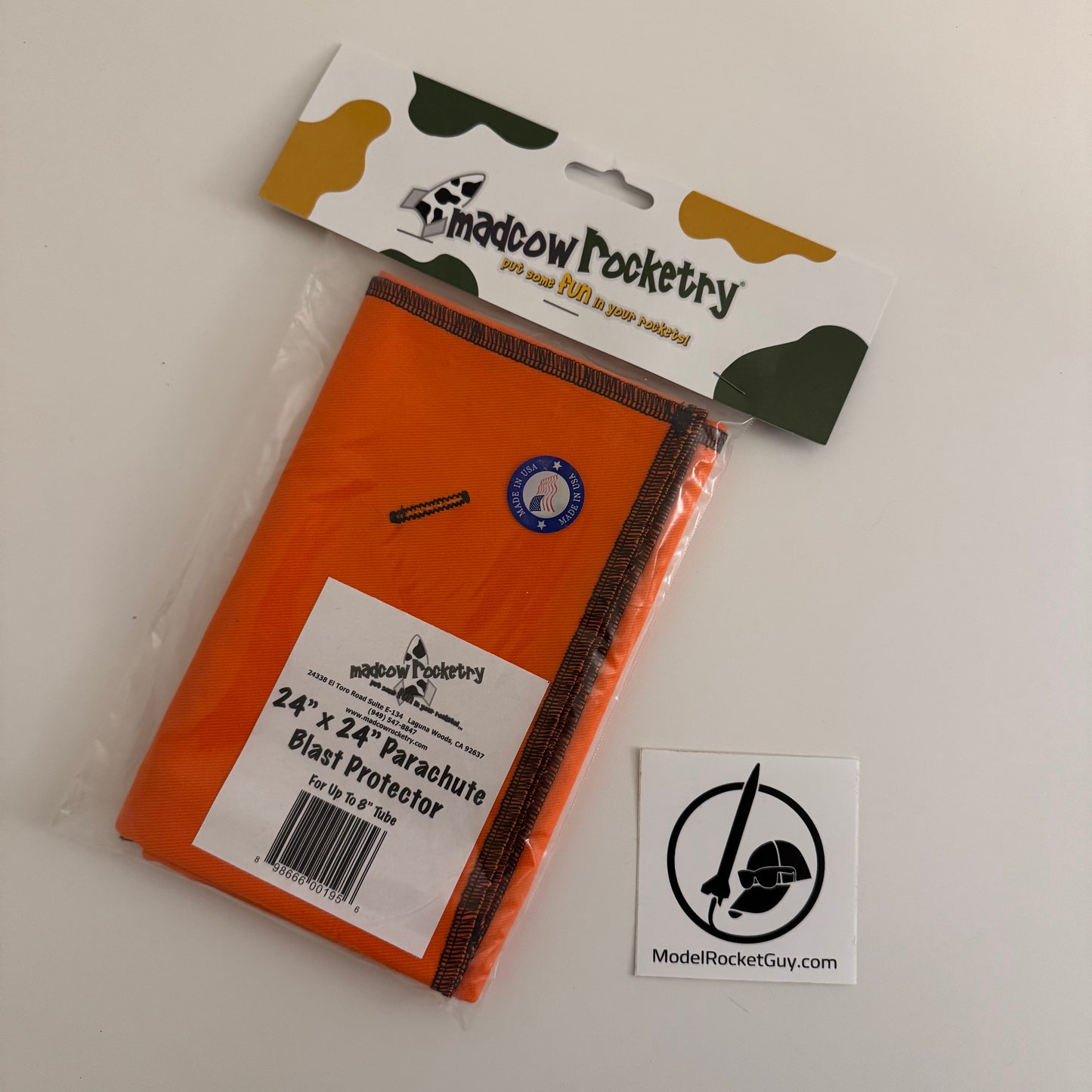 Madcow Rocketry - Chute Blast Protector 24" x 24"