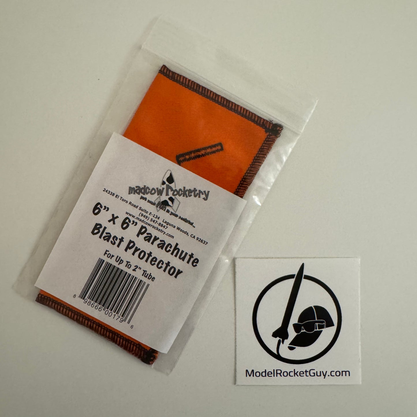 Madcow Rocketry - Chute Blast Protector 6" x 6"