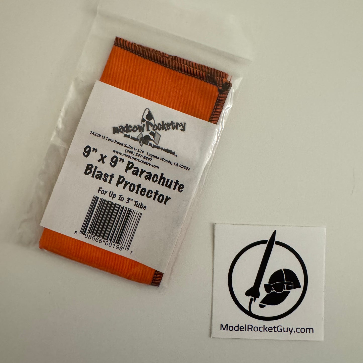 Madcow Rocketry - Chute Blast Protector 9" x 9"