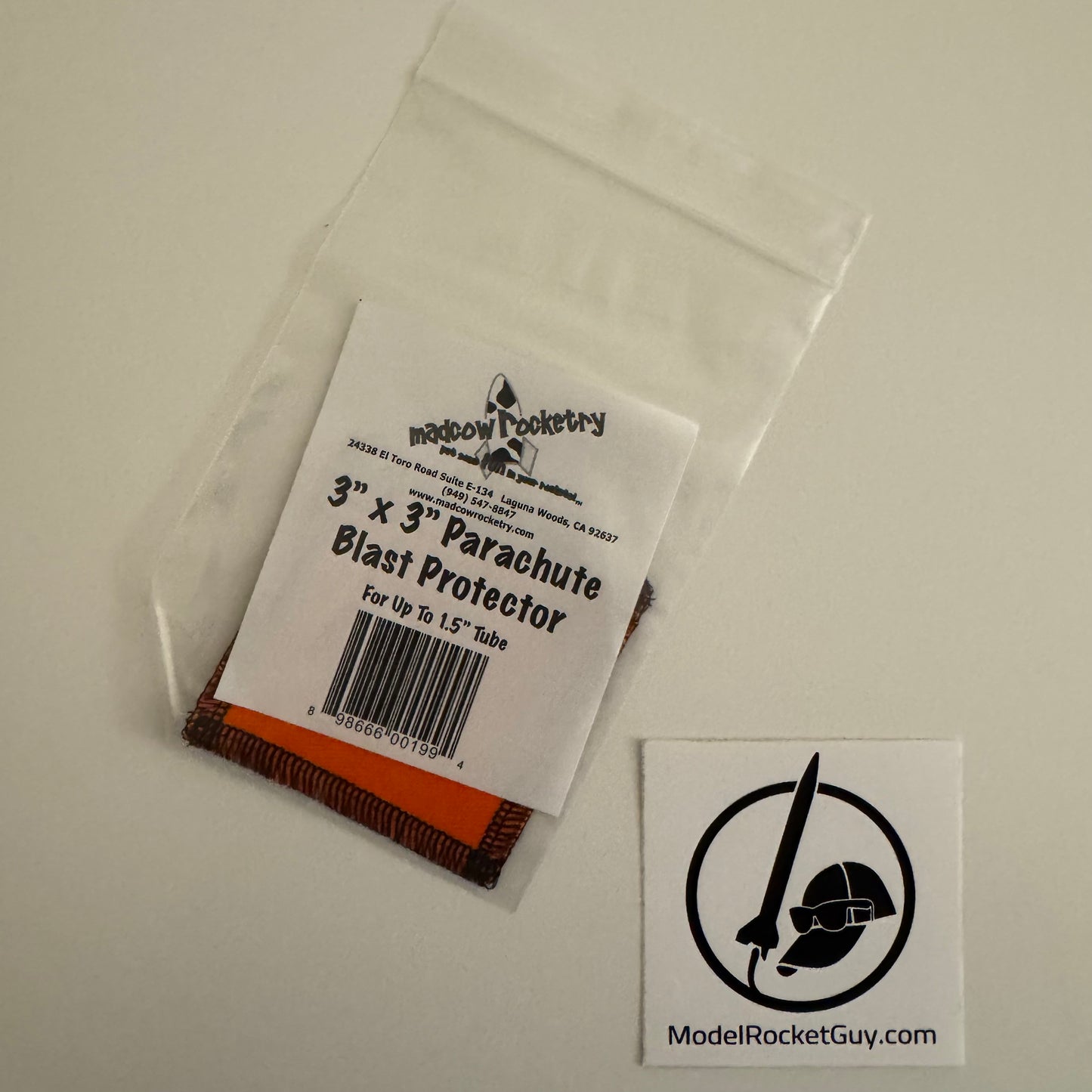 Madcow Rocketry - Chute Blast Protector 3" x 3"