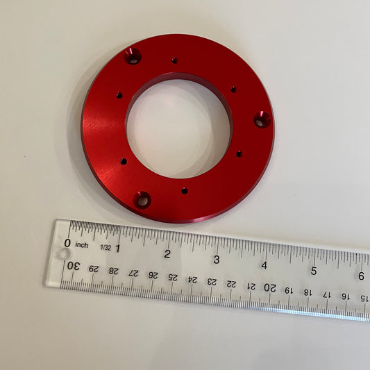 SC Precision Aluminum Thrust Plate - 4" Dia x 54mm