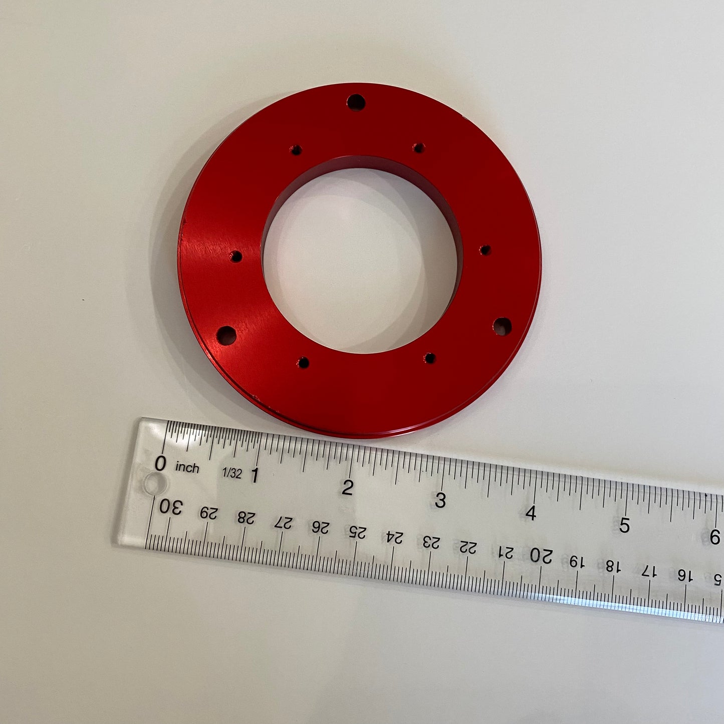 SC Precision Aluminum Thrust Plate - 4" Dia x 54mm