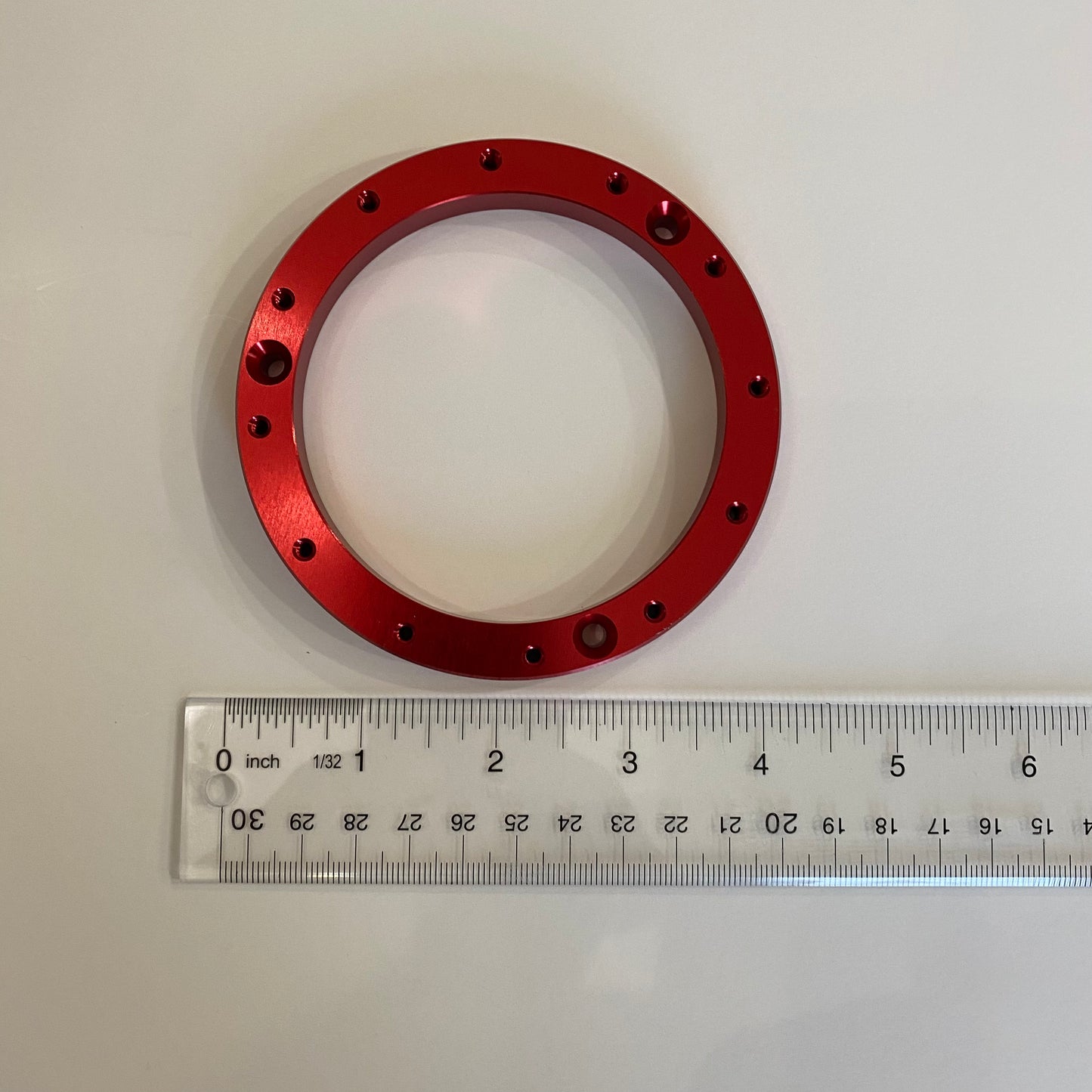 SC Precision Aluminum Thrust Plate - 4" Dia x 75mm