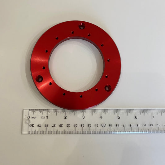 SC Precision Aluminum Thrust Plate - 5" Dia x 75mm