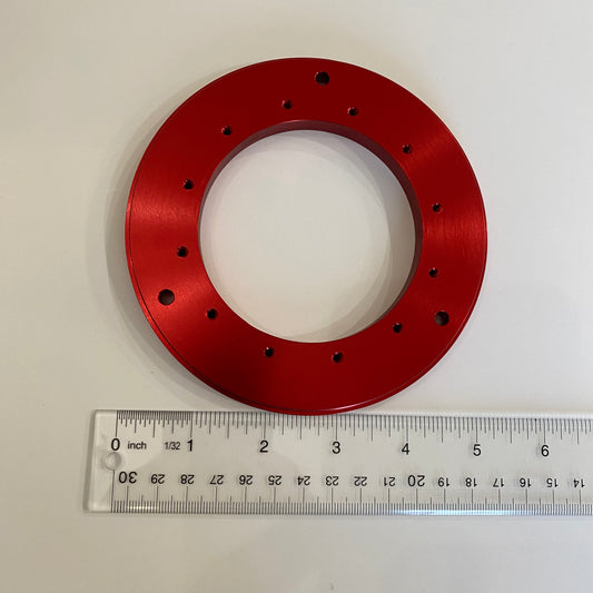 SC Precision Aluminum Thrust Plate - 5" Dia x 75mm