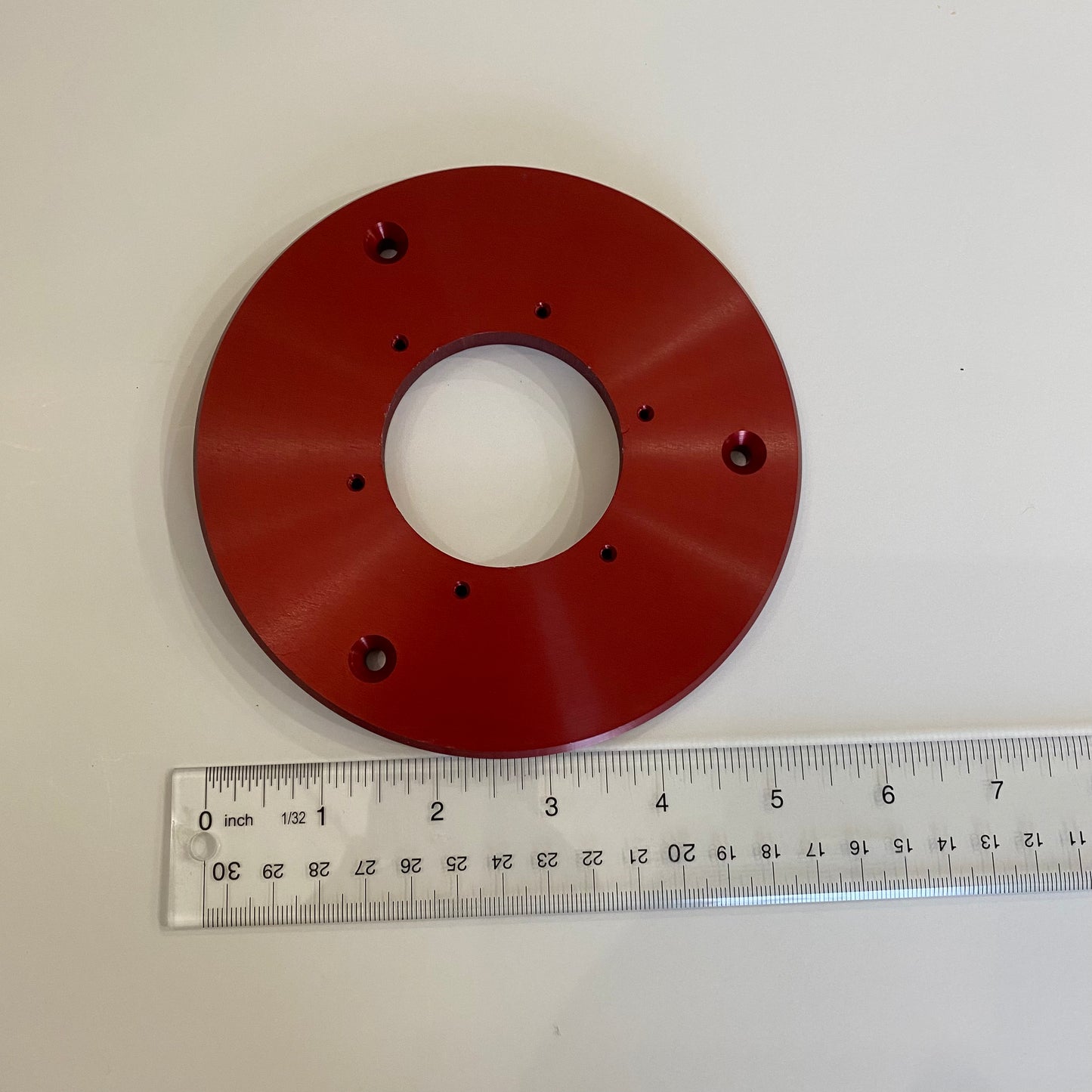 SC Precision Aluminum Thrust Plate - 5.5" Dia x 54mm