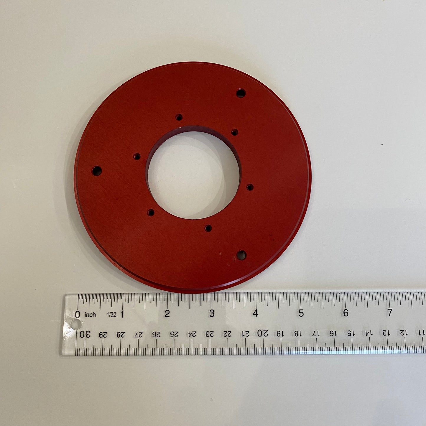 SC Precision Aluminum Thrust Plate - 5.5" Dia x 54mm