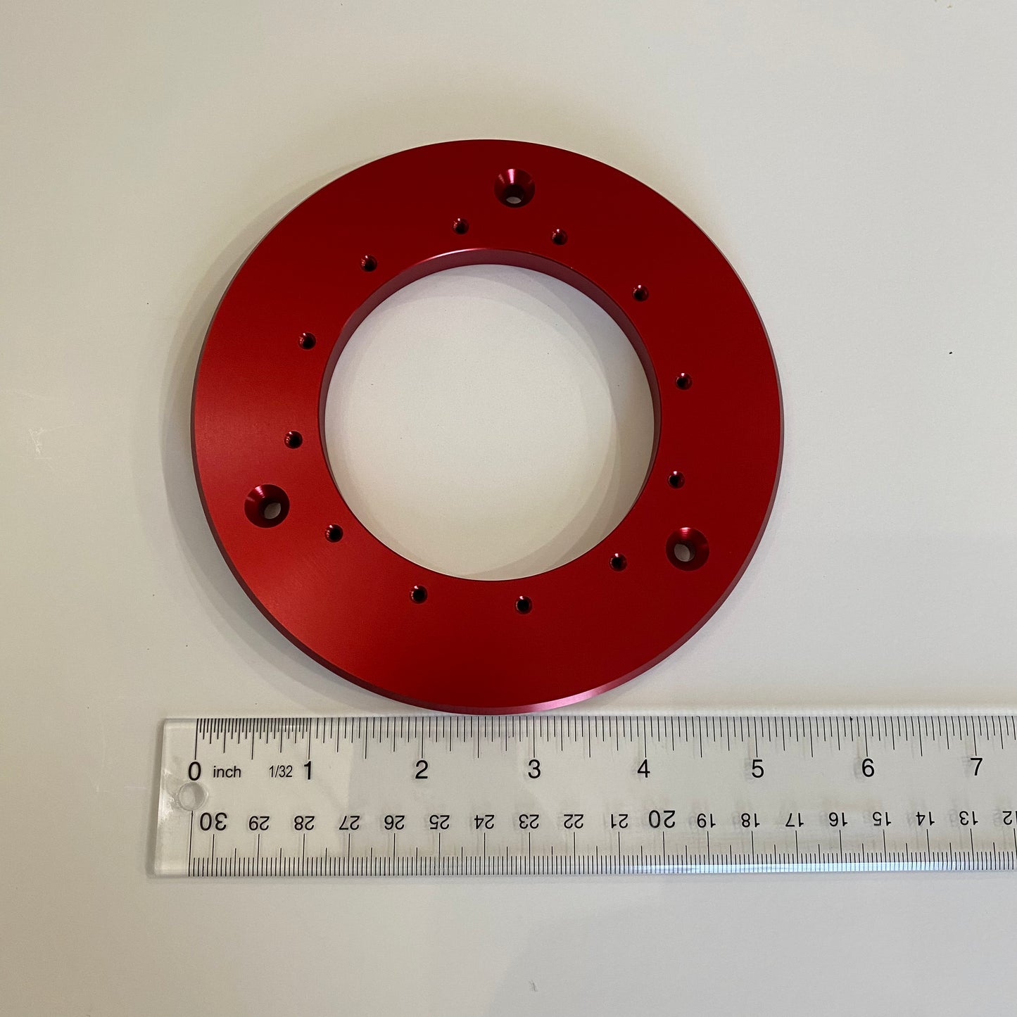 SC Precision Aluminum Thrust Plate - 5.5" Dia x 75mm
