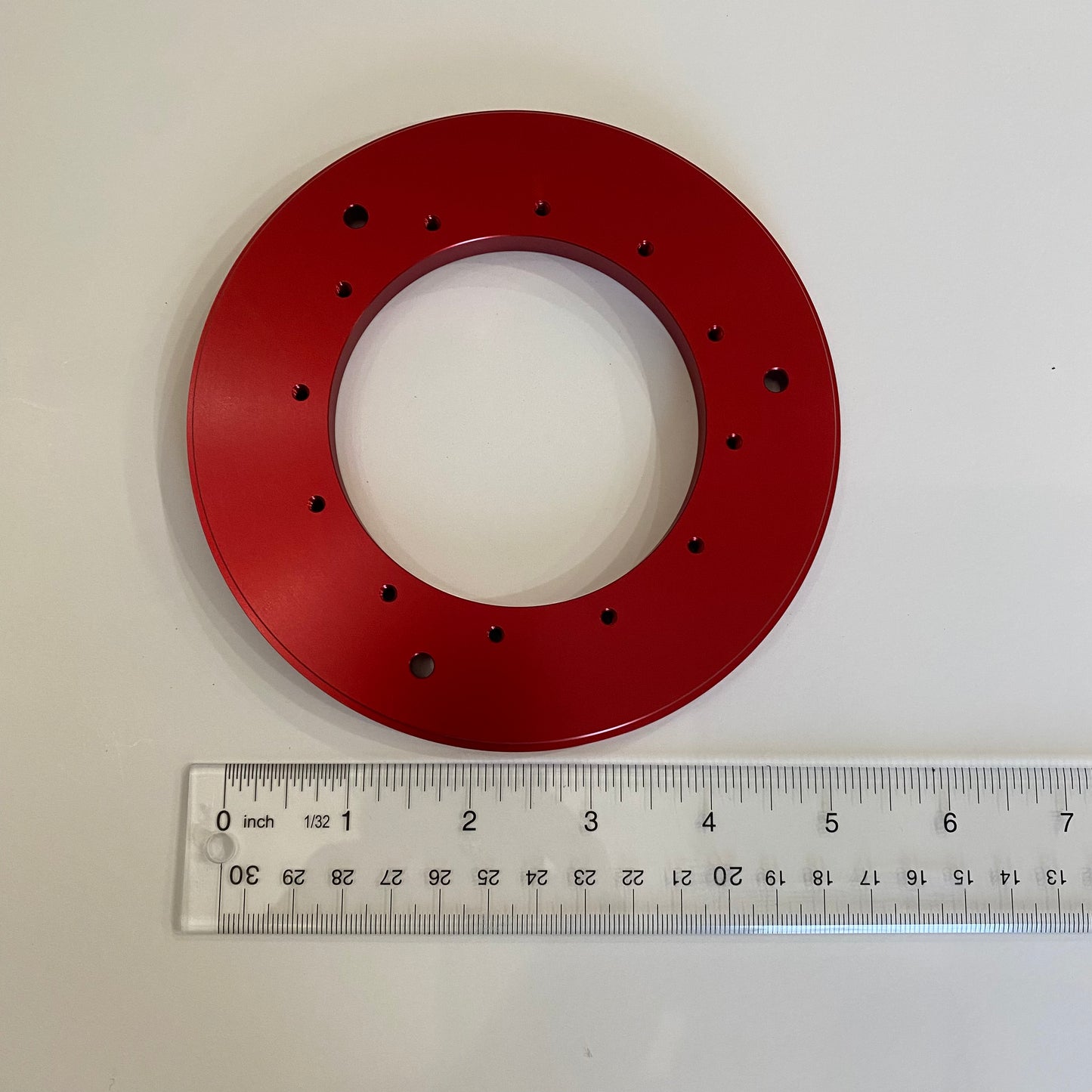 SC Precision Aluminum Thrust Plate - 5.5" Dia x 75mm