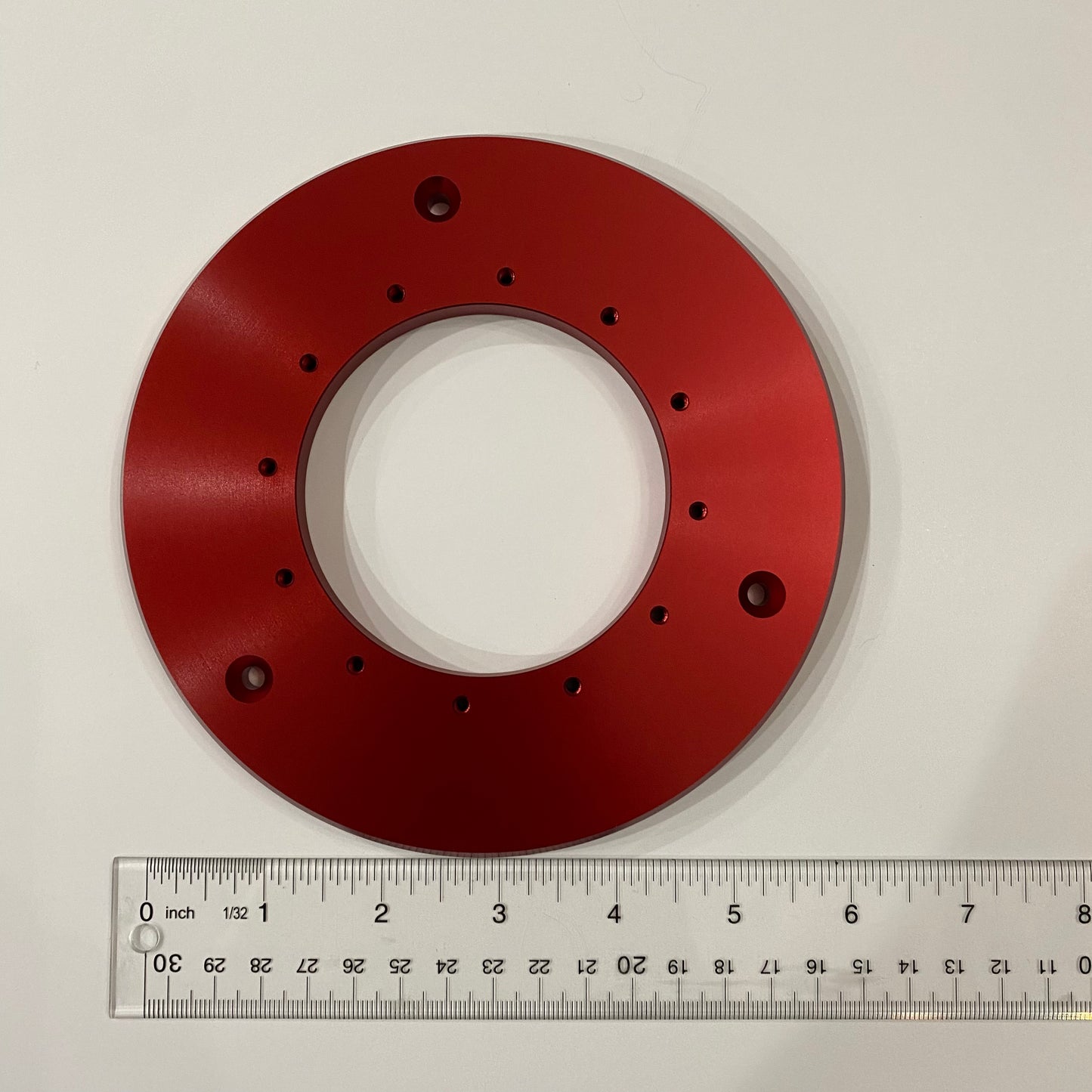 SC Precision Aluminum Thrust Plate - 6" Dia x 75mm