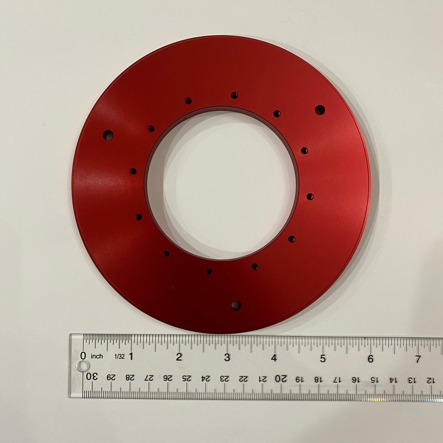 SC Precision Aluminum Thrust Plate - 6" Dia x 75mm