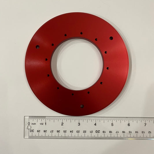 SC Precision Aluminum Thrust Plate - 6" Dia x 75mm