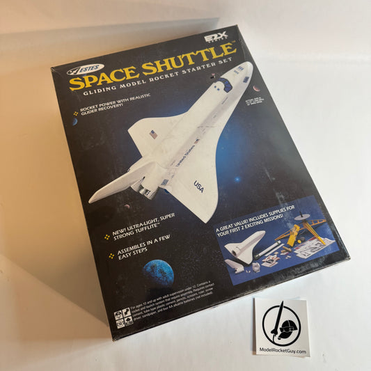 1467 Estes Space Shuttle Gliding Model Rocket Starter Set - E2X - OOP