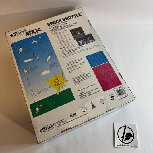1467 Estes Space Shuttle Gliding Model Rocket Starter Set - E2X - OOP