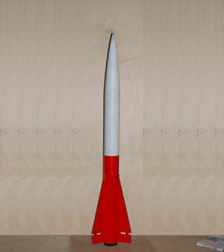 Wildman Rocketry 2.2" Dia Fiberglass Interceptor AAD-54