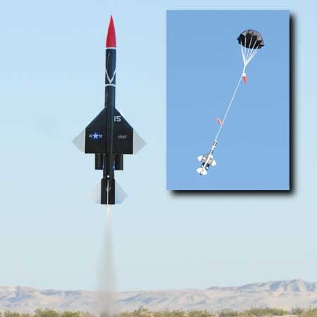 Madcow Rocketry 2.6" Dia Bomarc