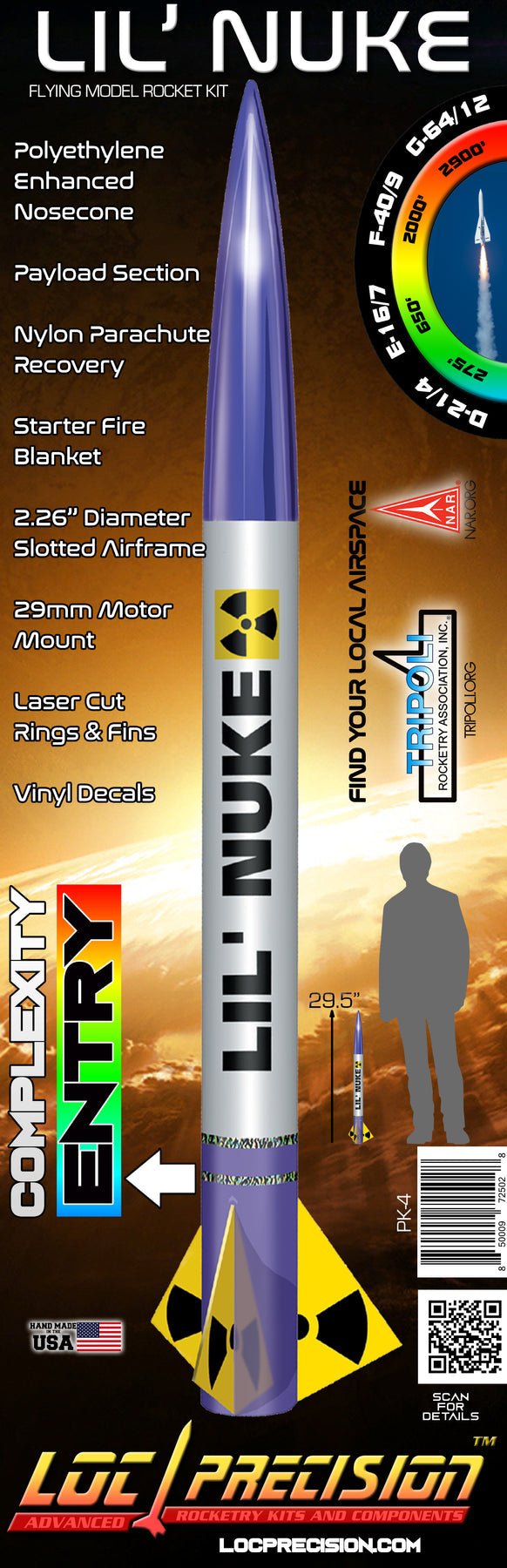 LOC Precision 2.2" Dia Lil' Nuke