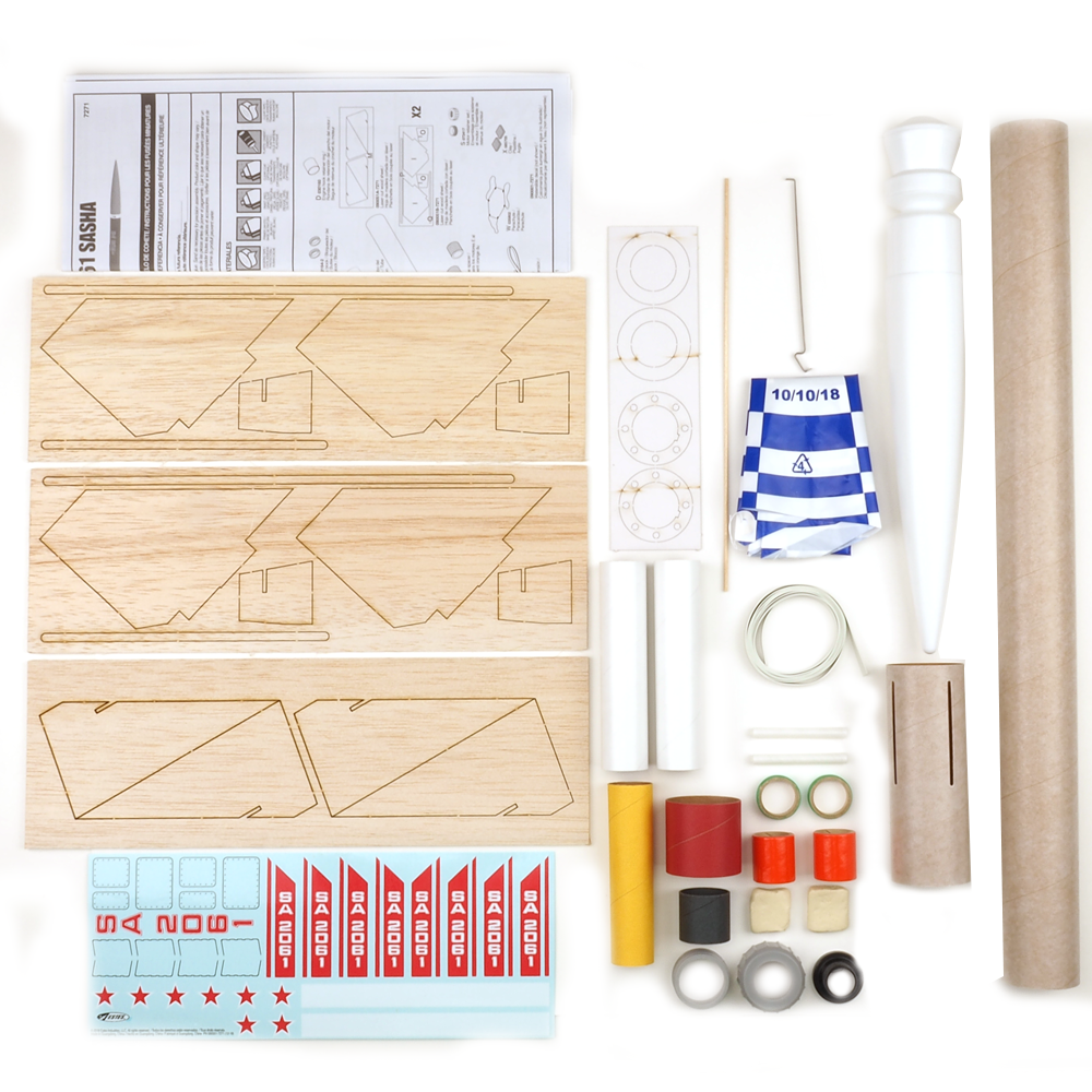 7271 Estes SA-2061 Sasha - Skill Level 3 - OOP