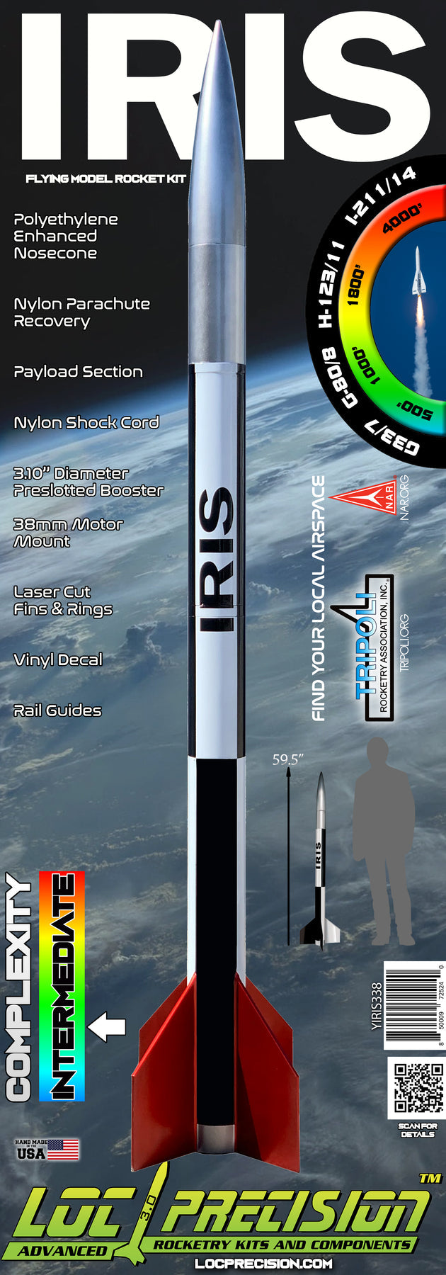 LOC Precision 3.1" Dia IRIS