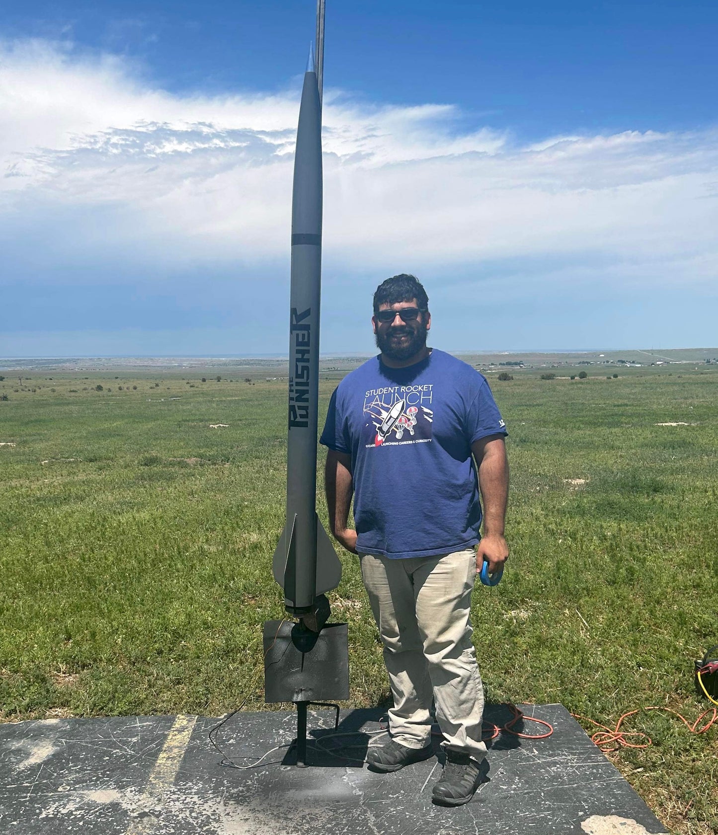 Wildman Rocketry 4" Dia Fiberglass Punisher 4