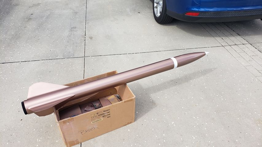 Wildman Rocketry 4" Dia Fiberglass Punisher 4