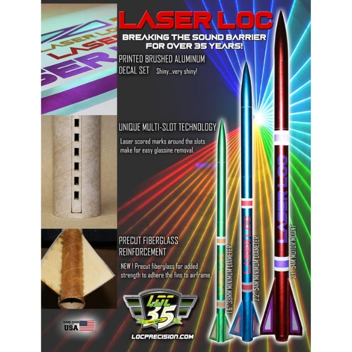 LOC Precision 1.6" Dia LaserLOC 163