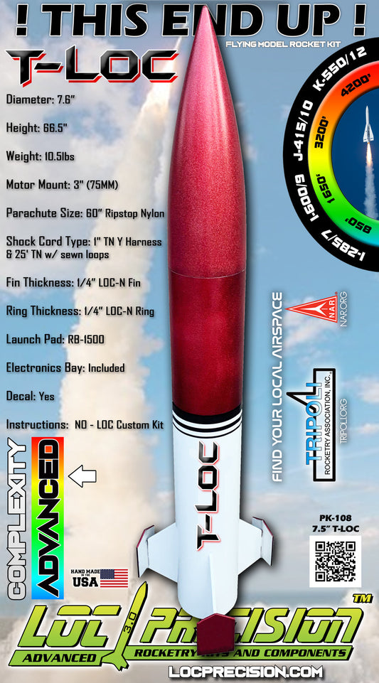 LOC Precision (DS) - 7.5" T-LOC