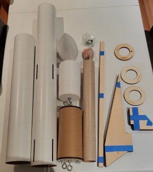 Dragon Rocketry 4" Dia Exocet