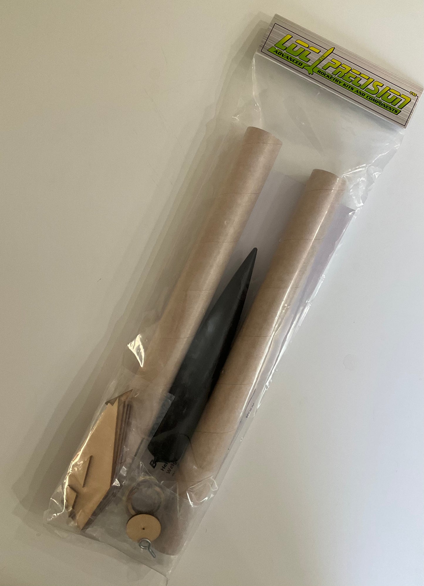 LOC Precision 1.6" Dia Black Brant X (Park Flyer Series)