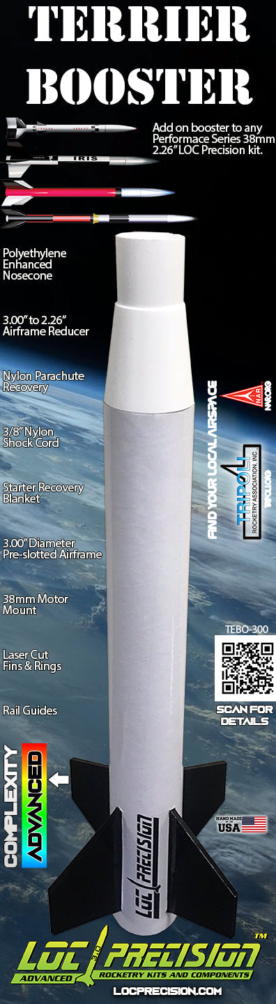 LOC Precision 3.1" Dia Terrier Booster