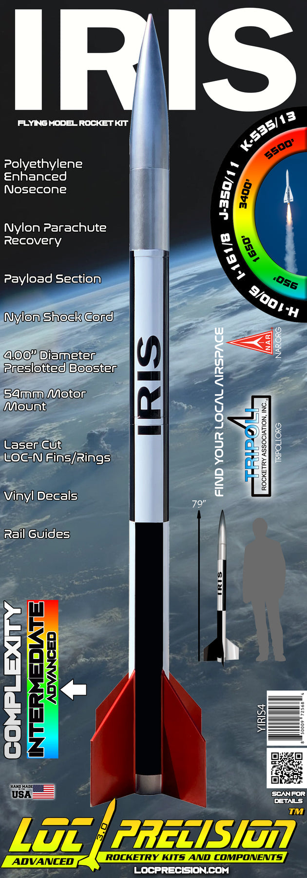 YIRIS4 LOC Precision 4" Dia YANK IRIS