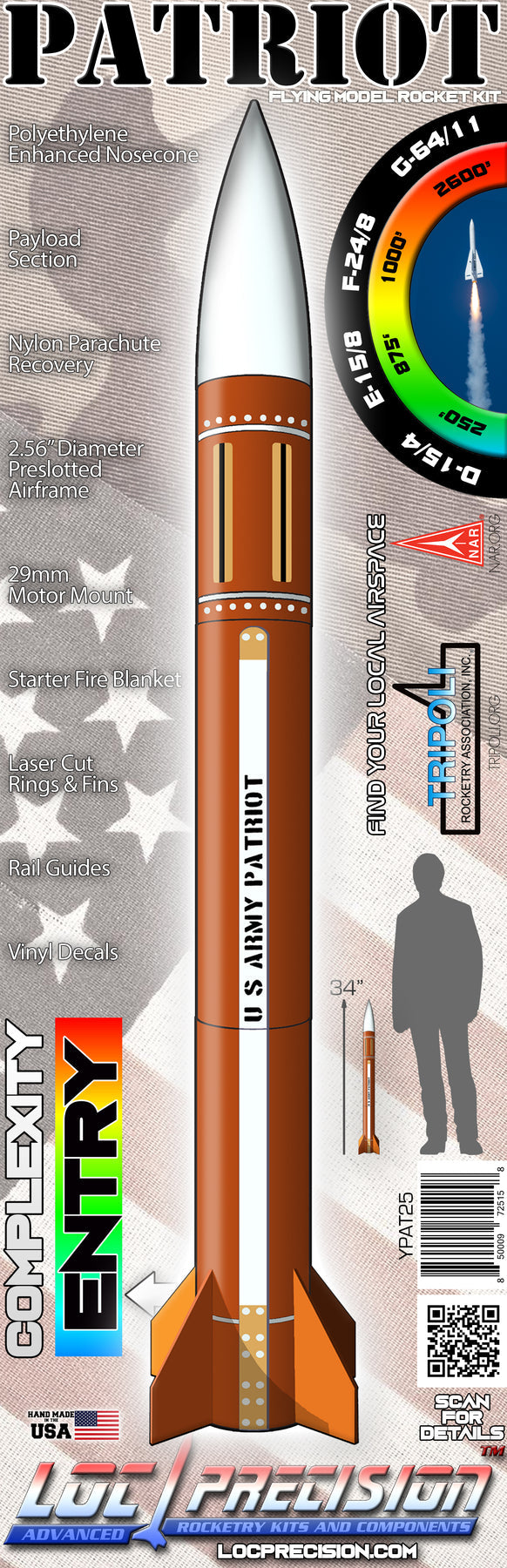 LOC Precision 2.6" Dia Patriot