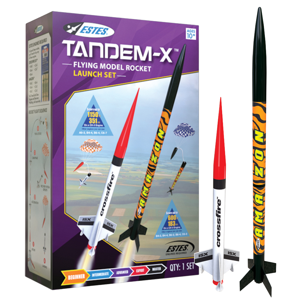 1469 Estes Tandem-X Launch Set - Intermediate