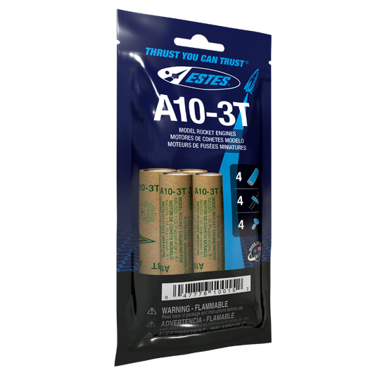 010015 Estes A10-3T Engines - 13mm
